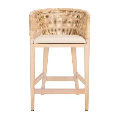 Safavieh Brando Counter Height Upholstered Bar Stool
