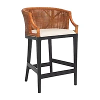 Safavieh Brando Counter Height Upholstered Bar Stool