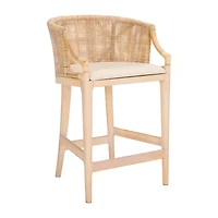 Safavieh Brando Counter Height Upholstered Bar Stool