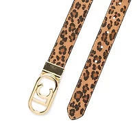 Liz Claiborne Logo Reversible 30mm Womens Belt