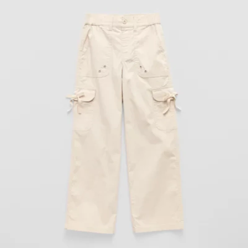 Vanilla Star Big Kid Girls Wide Leg Cargo Pant