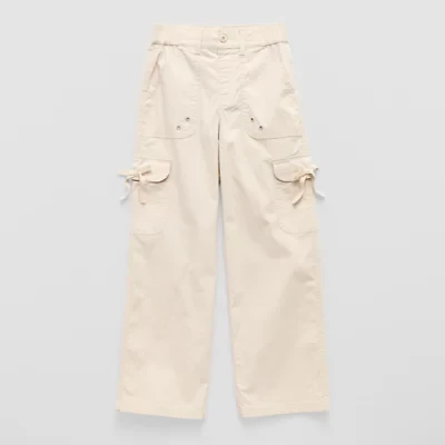 Vanilla Star Big Kid Girls Wide Leg Cargo Pant
