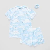 Sleep On It Little & Big Kid Girls Short Sleeve 2-pc. Pajama Sets