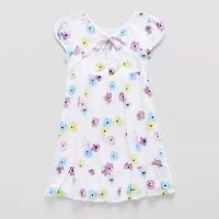Thereabouts Little & Big Kid Girls Short Sleeve A-Line Dress