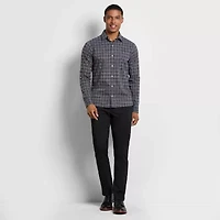 Van Heusen Mens Long Sleeve Slim Fit Button-Down Shirt