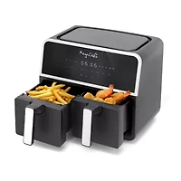 MegaChef Dual 4.5 Quart Digital Air Fryer