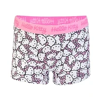 Little & Big Kid Girls Hello Kitty 4 Pack Multi-Pack Boyshort Panty Gabp4583