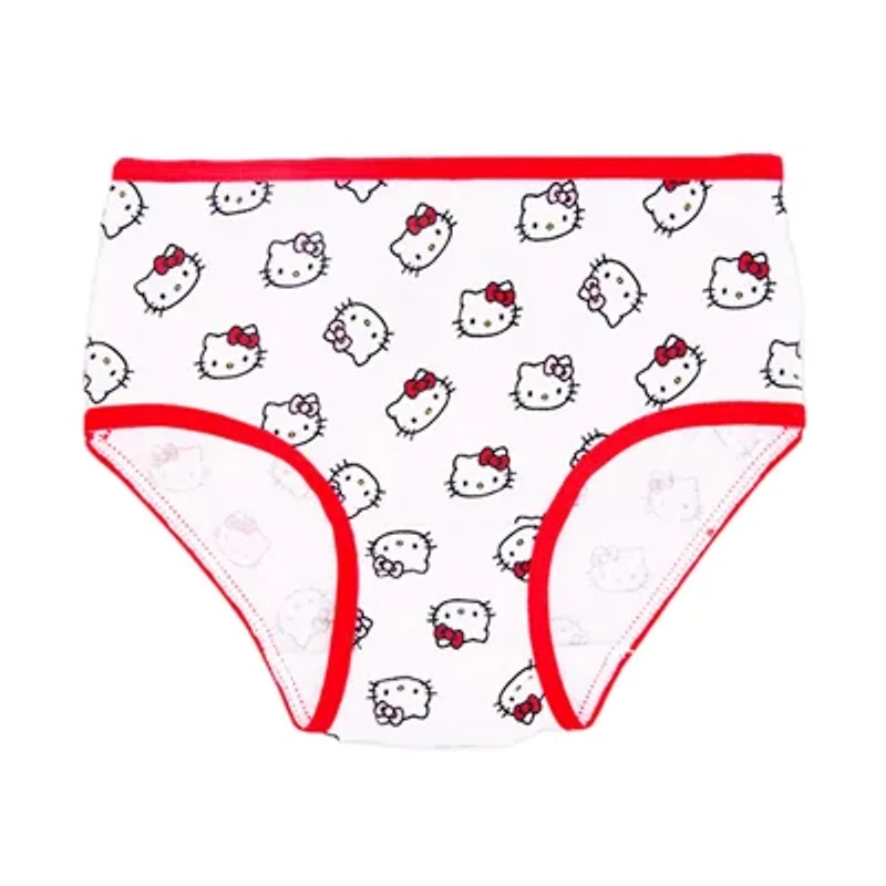 Little Girls Hello Kitty 7 Pack Brief Panty Gup4545