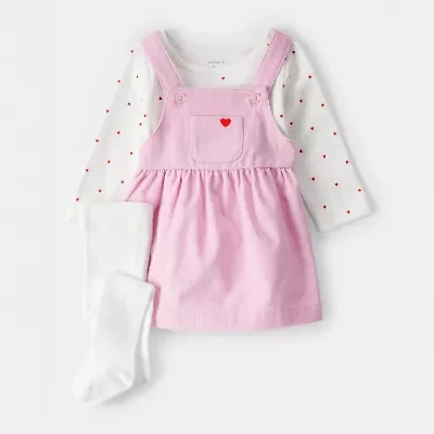 Carter's Baby Girls 3-pc. Dress Set