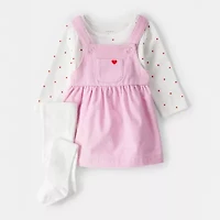 Carter's Baby Girls 3-pc. Dress Set