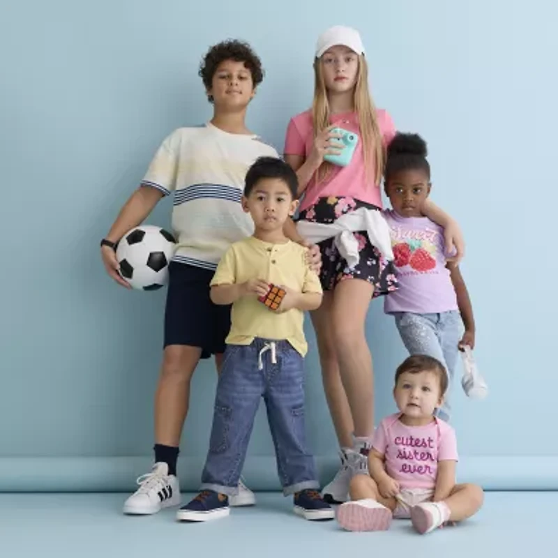 Thereabouts Little & Big Kid Girls Flare Leg Jean