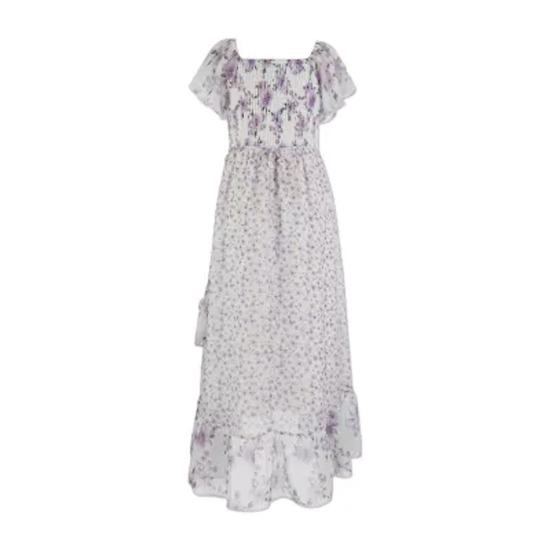 Speechless Big Kid Girls Flutter A-Line Dress