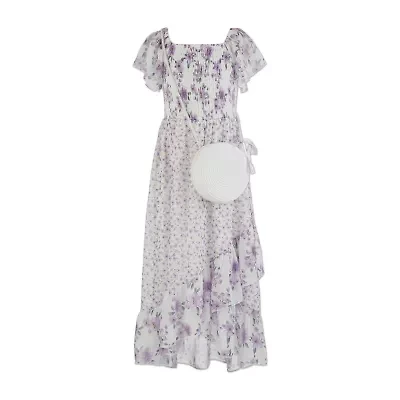 Speechless Big Kid Girls Flutter A-Line Dress