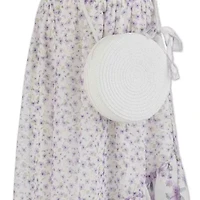 Speechless Big Kid Girls Short Sleeve Flutter A-Line Dress