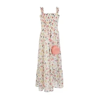 Speechless Big Kid Girls Floral Maxi Dress
