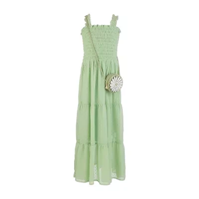 Speechless Big Kid Girls Sleeveless Maxi Dress