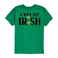 Woodstock Little & Big Kid Boys Crew Neck Short Sleeve Regular Fit Peanuts Graphic T-Shirt