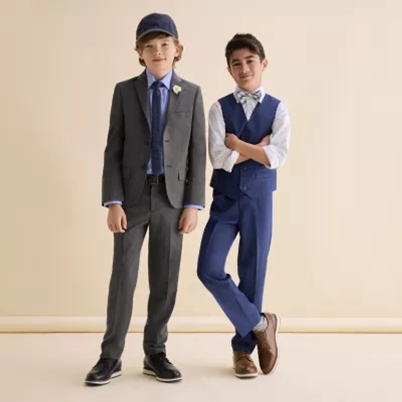 Stafford Little & Big Kid Boys Regular Fit Suit Jacket