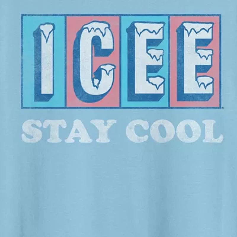 Mens Crew Neck Short Sleeve Regular Fit Graphic T-Shirt