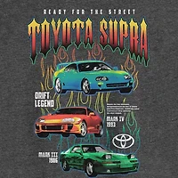 Mens Crew Neck Short Sleeve Regular Fit Graphic T-Shirt