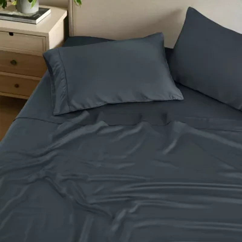 SUPERIOR® Rayon From Bamboo Cooling Silky 300tc Deep Pocket Sheet Set