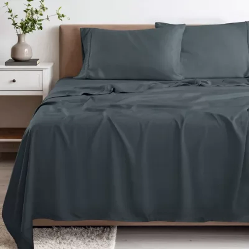 SUPERIOR® Rayon From Bamboo Cooling Silky 300tc Deep Pocket Sheet Set