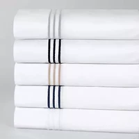 SUPERIOR® Brandon Embroidered Cotton Modern 320tc Deep Pocket Sheet Set