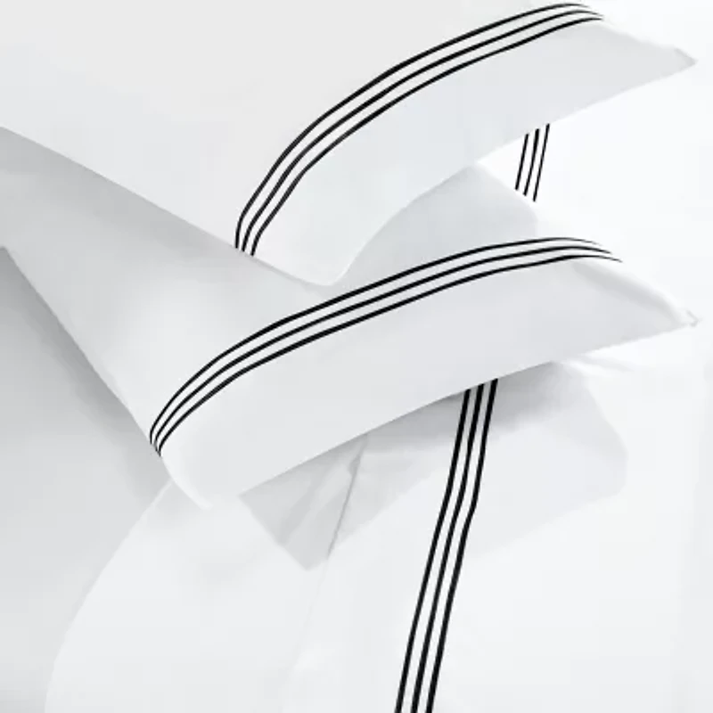 SUPERIOR® Brandon Embroidered Cotton Modern 320tc Deep Pocket Sheet Set