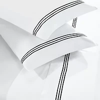 SUPERIOR® Brandon Embroidered Cotton Modern 320tc Deep Pocket Sheet Set