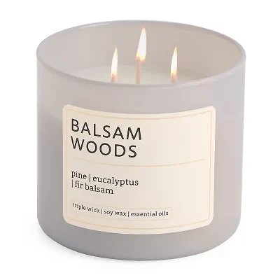 Distant Lands Balsam Woods 3-Wick Scented Jar Candle