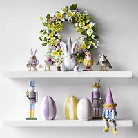 Layerings Boy Bunny Wood Nutcracker