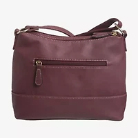 Stone Mountain Crunch Leather Irene Hobo Bag