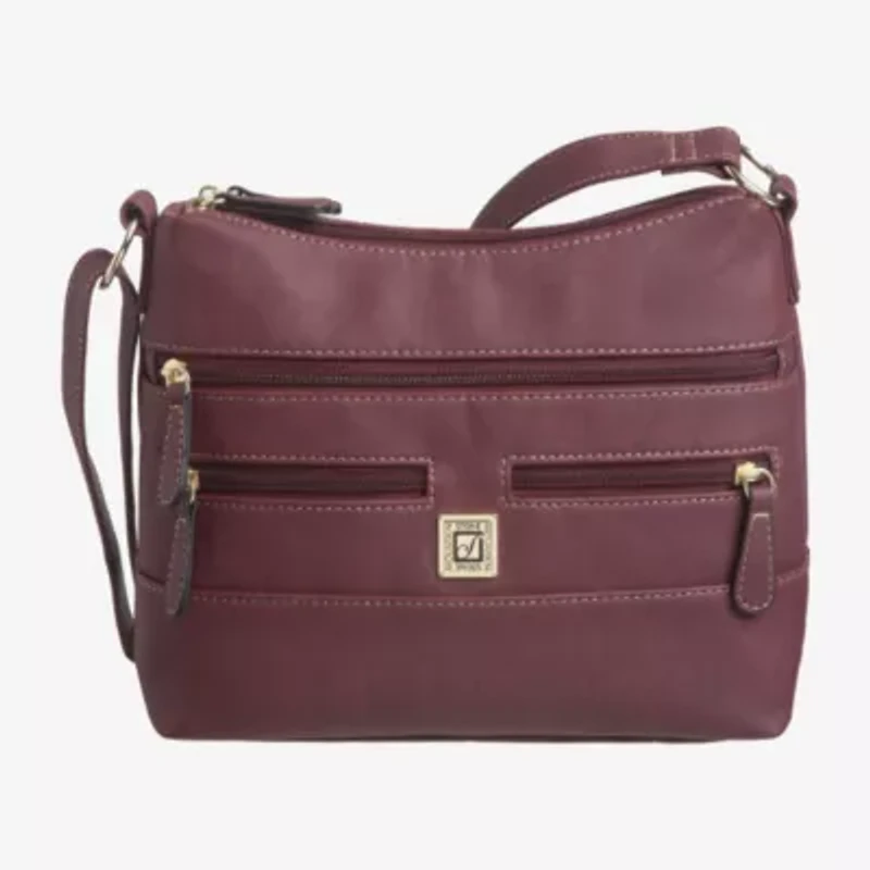 Stone Mountain Crunch Leather Irene Hobo Bag