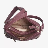 Stone Mountain Crunch Leather Irene Hobo Bag