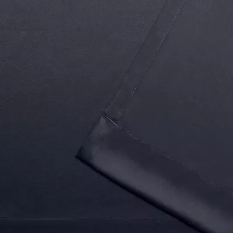 Exclusive Home Curtains Academy Grommet Top Energy Saving 100% Blackout Set of 2 Curtain Panel