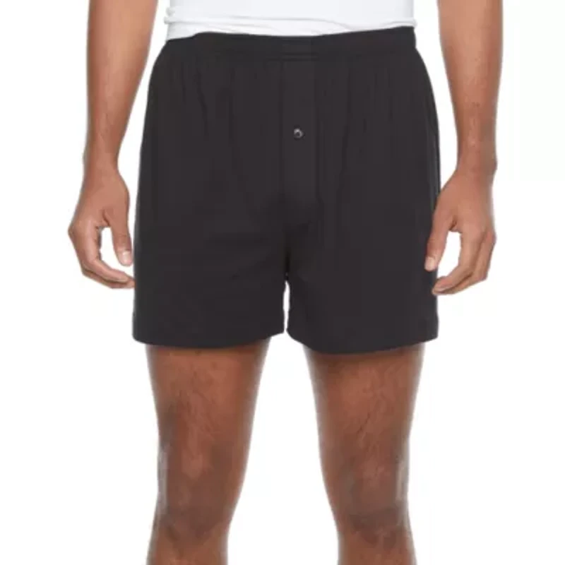 Stafford Knit Mens 4 Pack Boxers 305939