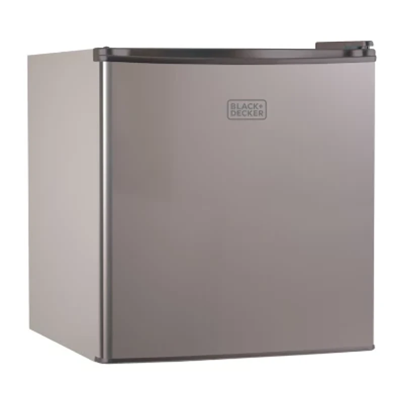 BLACK+DECKER 1.7-Cu. Ft. Compact Refrigerator - Stainless Steel