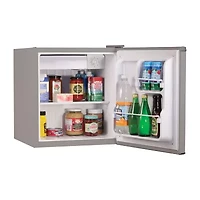 BLACK+DECKER 1.7-Cu. Ft. Compact Refrigerator - Stainless Steel
