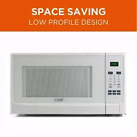 Commercial Chef 1.4-Cu. Ft. Countertop Microwave - White