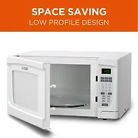 Commercial Chef 1.6-Cu. Ft. Countertop Microwave - White