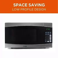 Commercial Chef 1.6-Cu. Ft. Countertop Microwave - Stainless Steel Front
