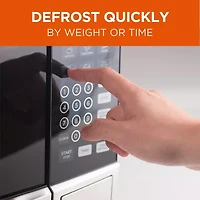 Commercial Chef 1.6-Cu. Ft. Countertop Microwave - Stainless Steel Front