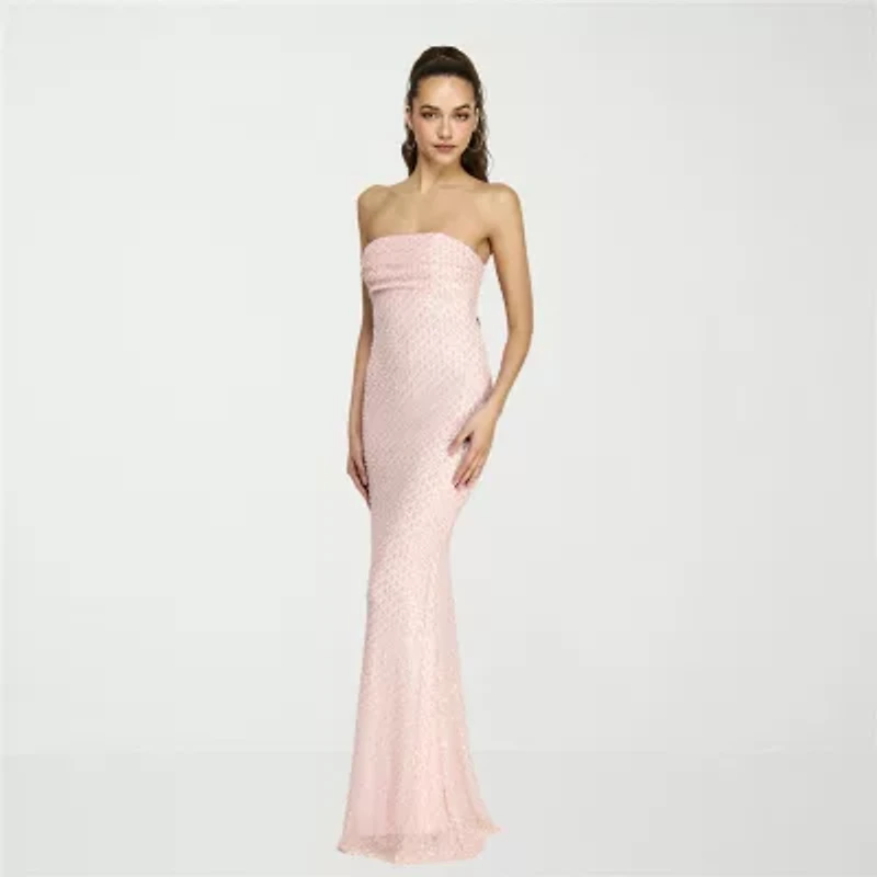 B. Smart Womens Juniors Beaded Bodycon Dress