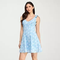 City Triangle Womens Juniors Fit + Flare Dress