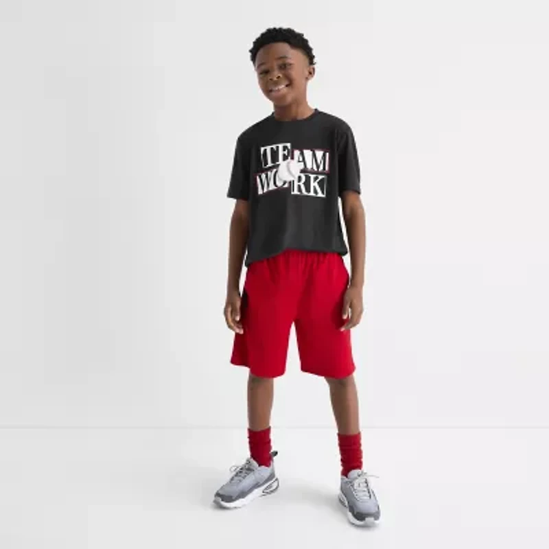Xersion Pull-On Little & Big Kid Boys Moisture Wicking Basketball Short