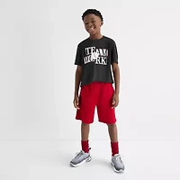 Xersion Pull-On Little & Big Kid Boys Moisture Wicking Basketball Short