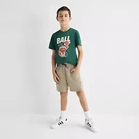 Xersion Little & Big Kid Boys Crew Neck Short Sleeve Regular Fit Graphic T-Shirt