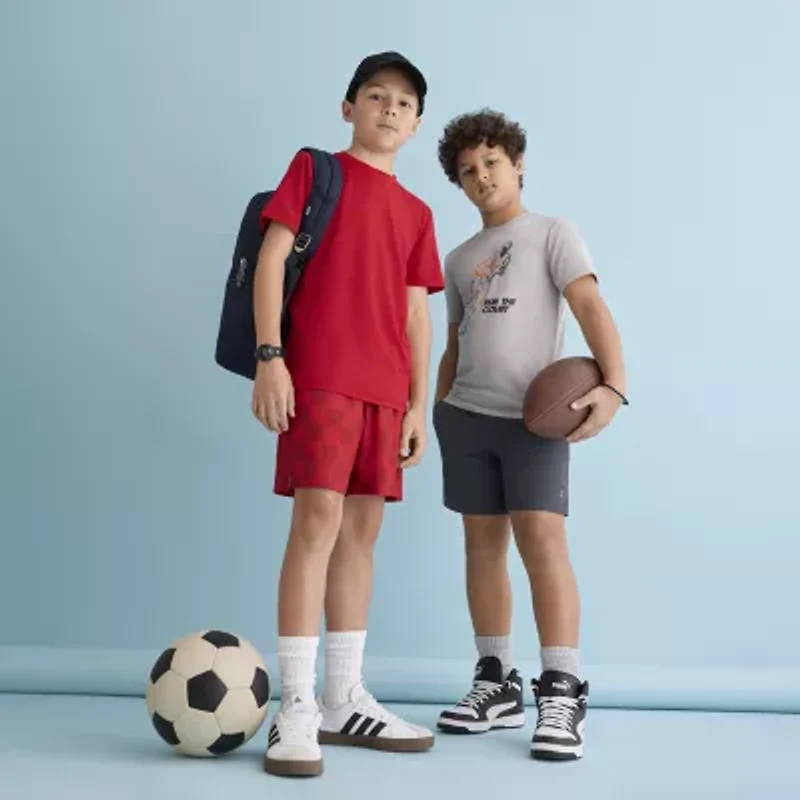Xersion Little & Big Kid Boys Moisture Wicking Pull-On Short