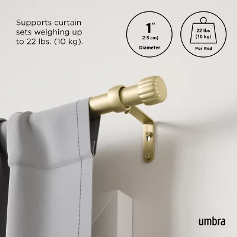 Umbra Cleo 1 Curtain Rod