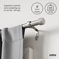 Umbra Cleo 1 Curtain Rod